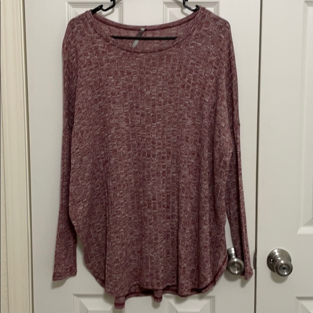 Stella Rae’s Long Sleeve Wine Tunic
